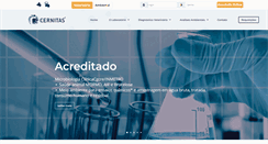 Desktop Screenshot of cernitas.com.br